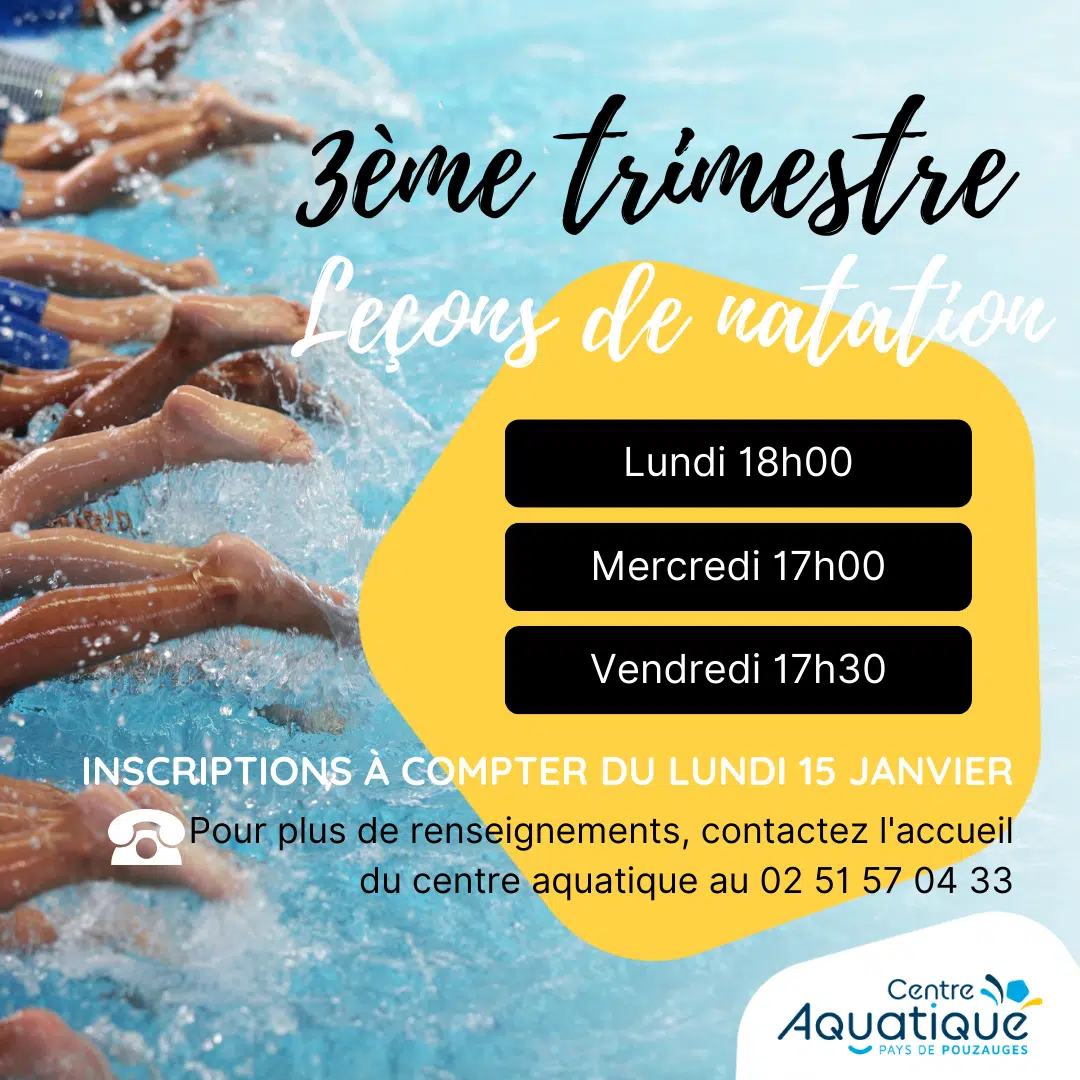 Image principale Leçons de natation – 3ème trimestre