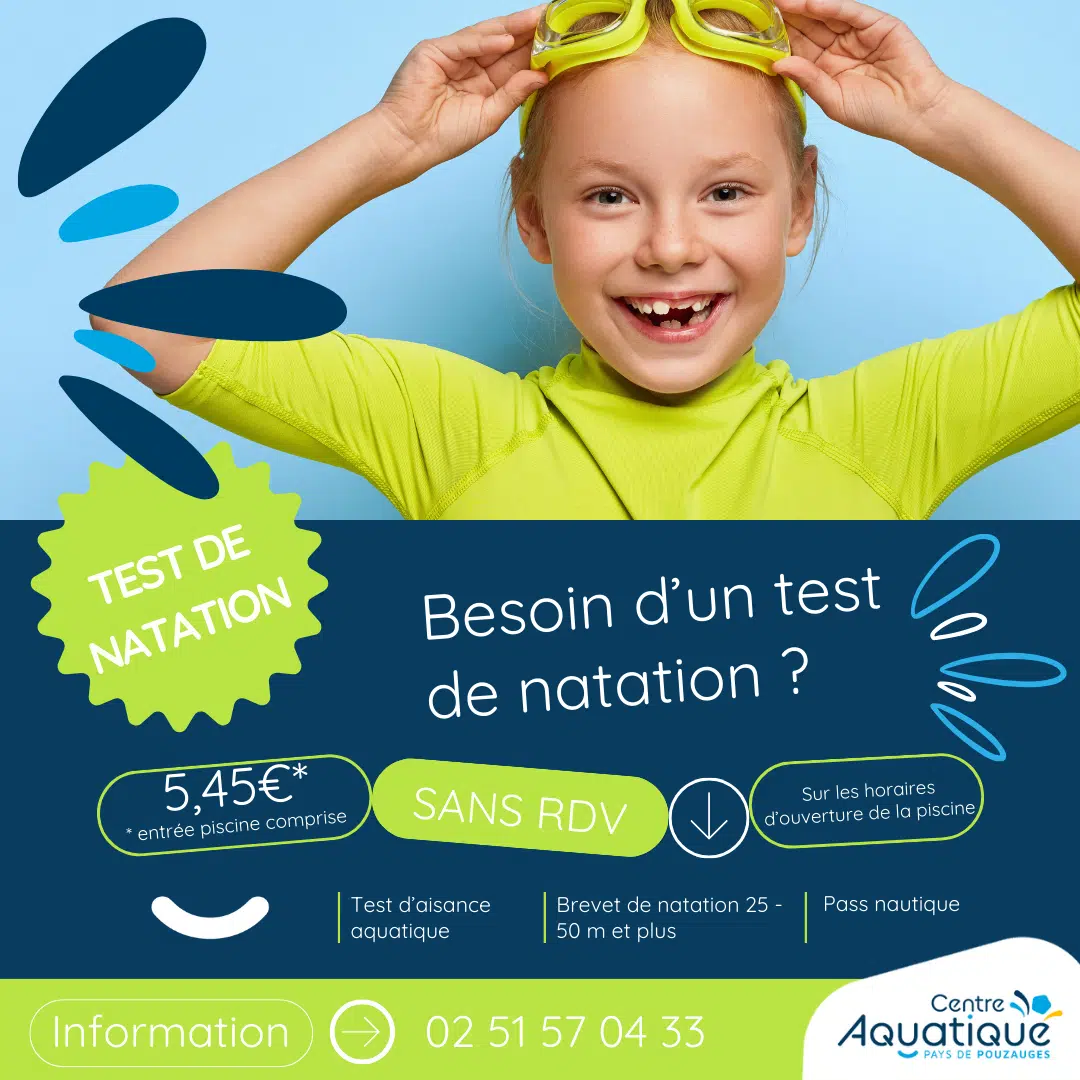 Image principale Test de natation